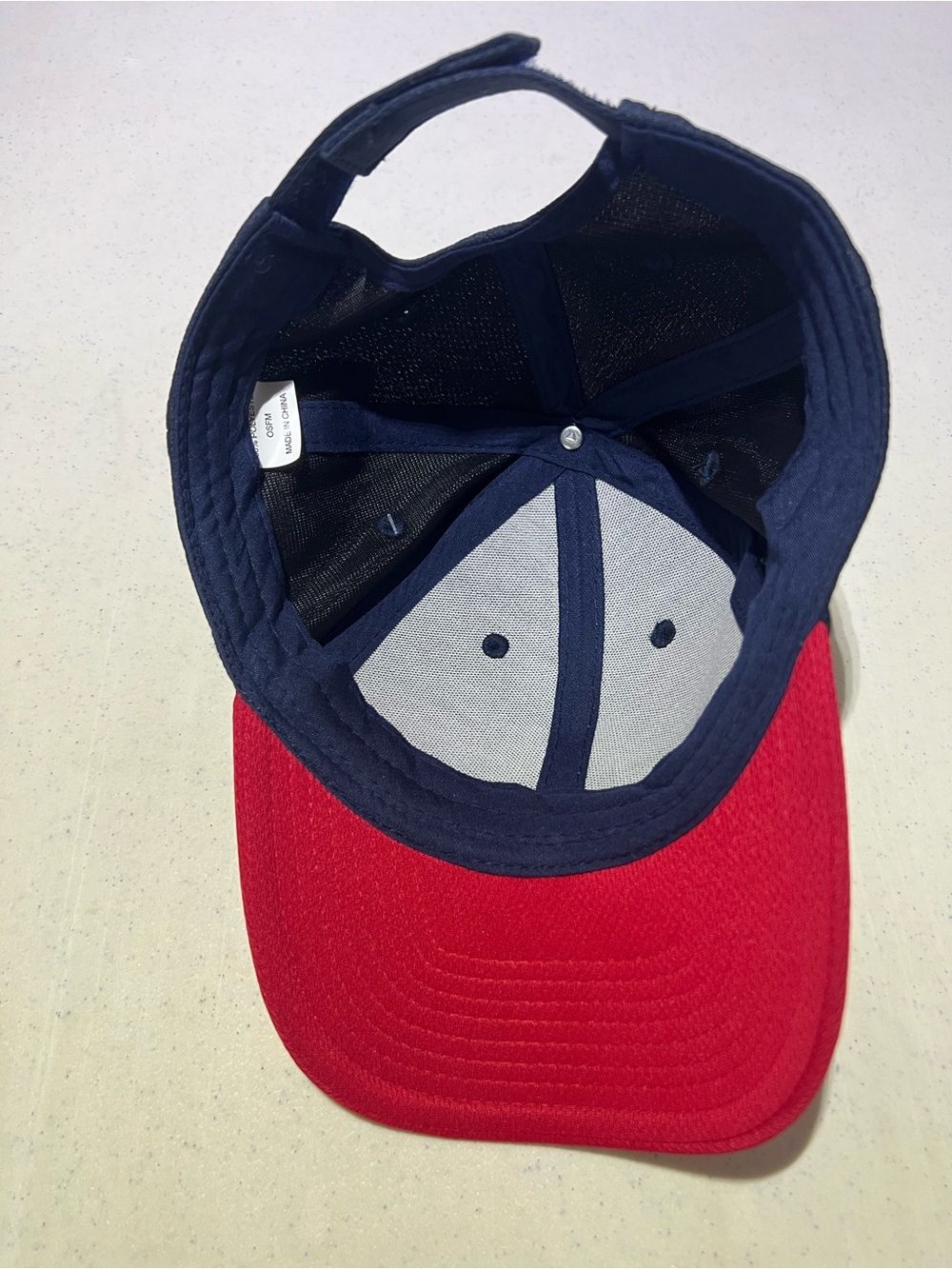 Minnesota Twins MLB Adjustable Navy & Red Embroidered Hat Cap NWT OSFM - Picture 5 of 6